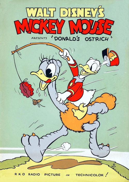 Donald's Ostrich (1937) poster