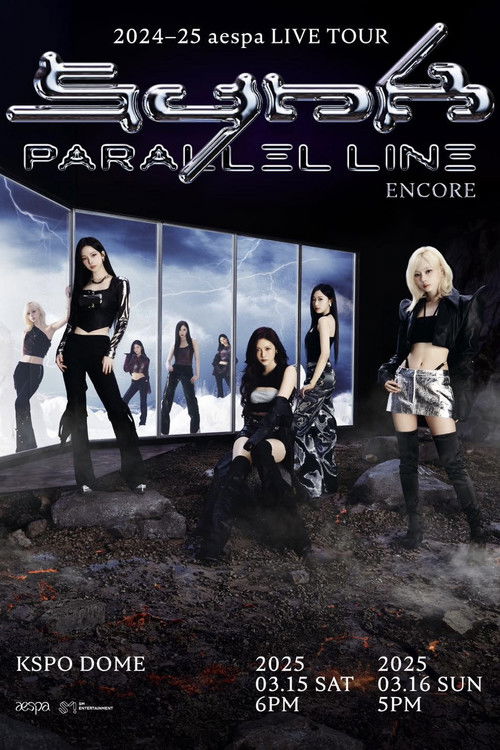 2024-25 aespa LIVE TOUR – SYNK：PARALLEL LINE – ENCORE (2025) poster