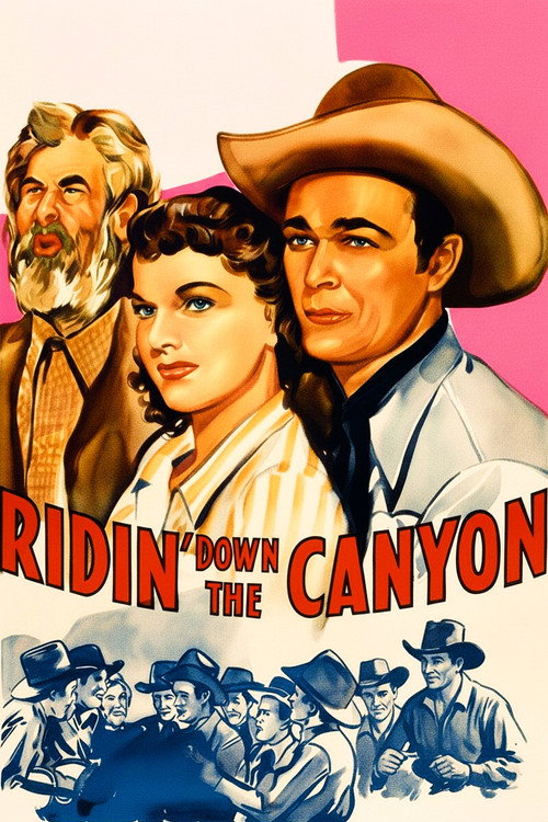 Ridin' Down the Canyon (1942) poster