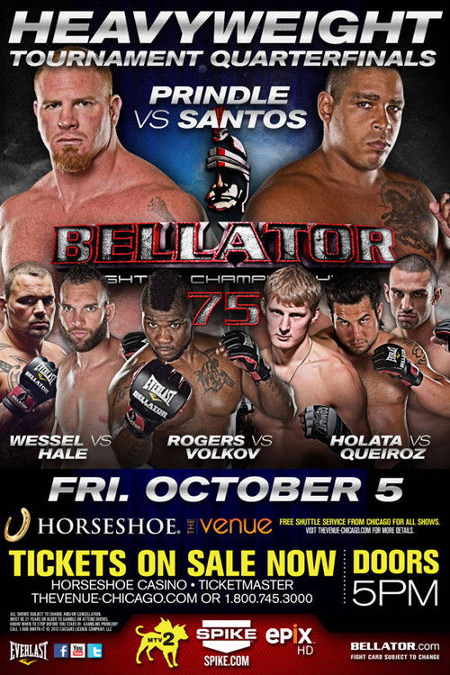 Bellator 75 (2012) poster