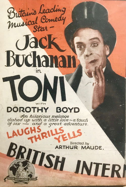 Toni (1928) poster