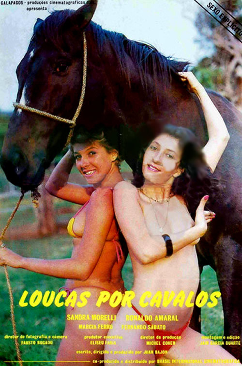 Loucas Por Cavalos (1986) poster