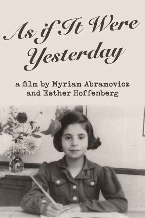 As If It Were Yesterday (1980) poster