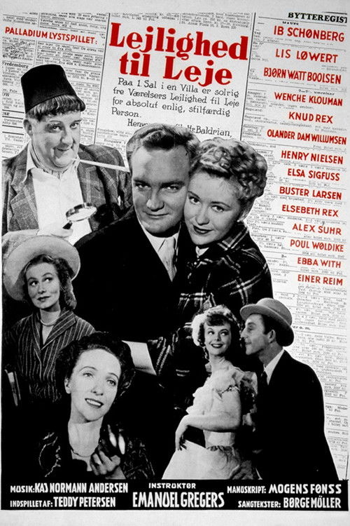 Lejlighed til leje (1949) poster