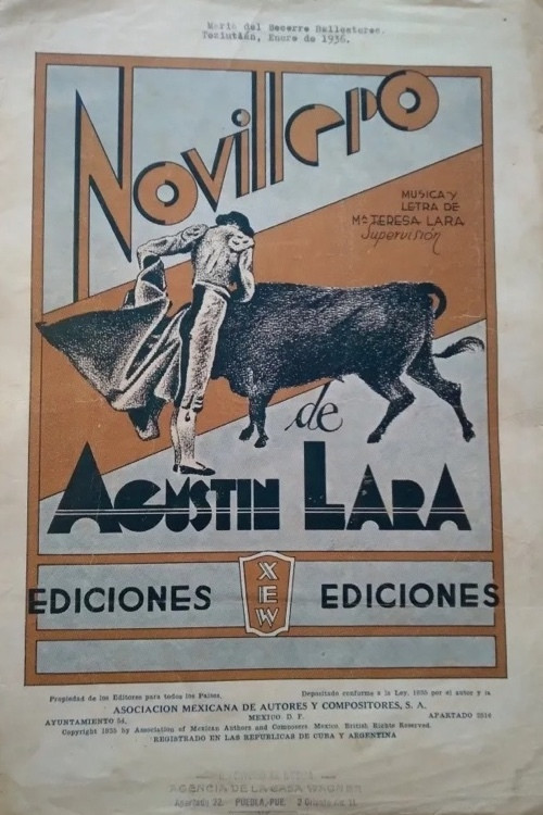 Novillero (1937) poster