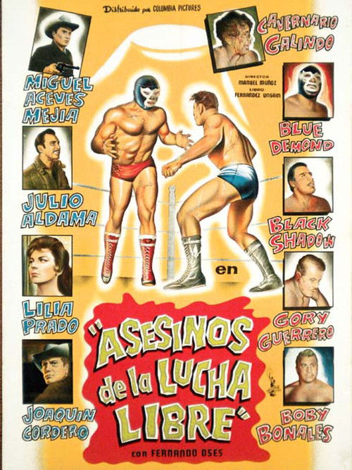 Asesinos de la lucha libre (1962) poster