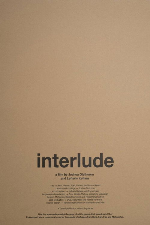 Interlude (2018) poster