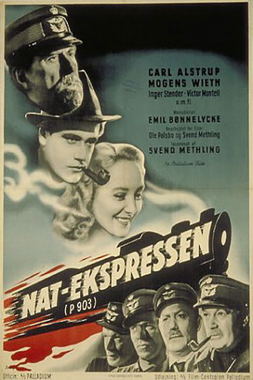 Nat-ekspressen (P. 903) (1942) poster