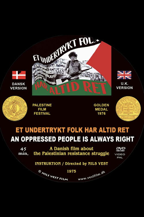 An Oppressed People Is Always Right (1976) poster