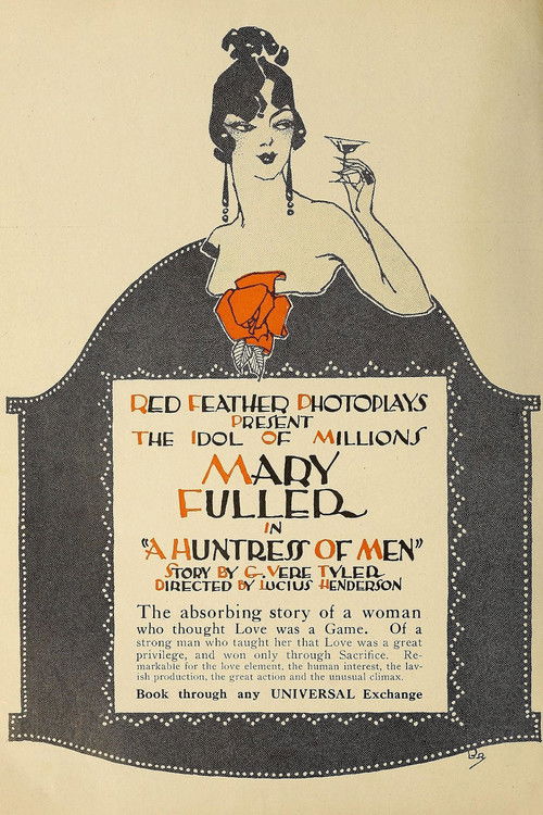 A Huntress of Men (1916) poster