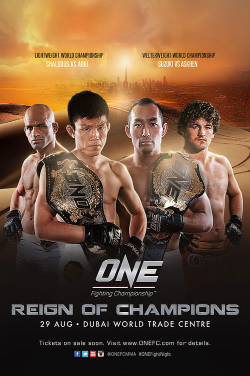 ONE Championship 19: Reign of Champions (2014) poster