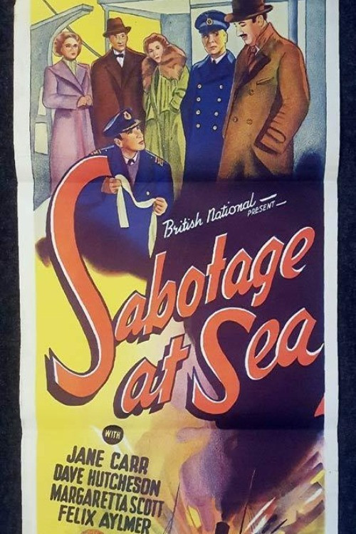 Sabotage at Sea (1942) poster