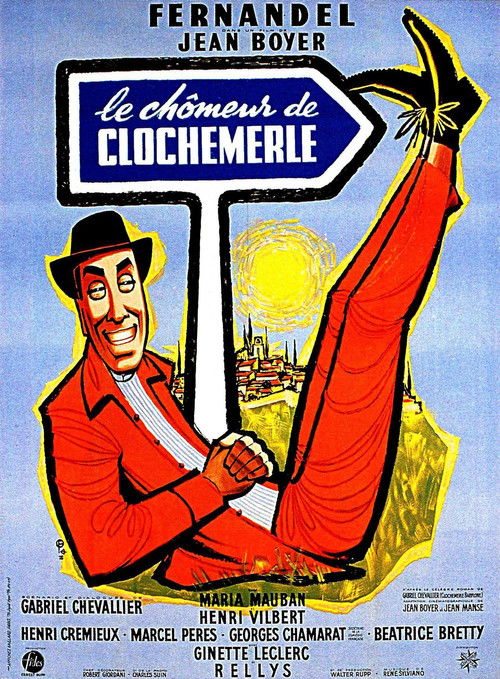 Le Chômeur de Clochemerle (1957) poster