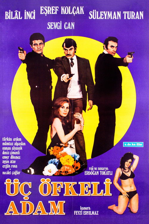 Üç Öfkeli Adam (1971) poster