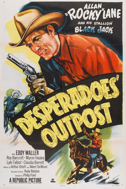 Desperadoes' Outpost (1952) poster