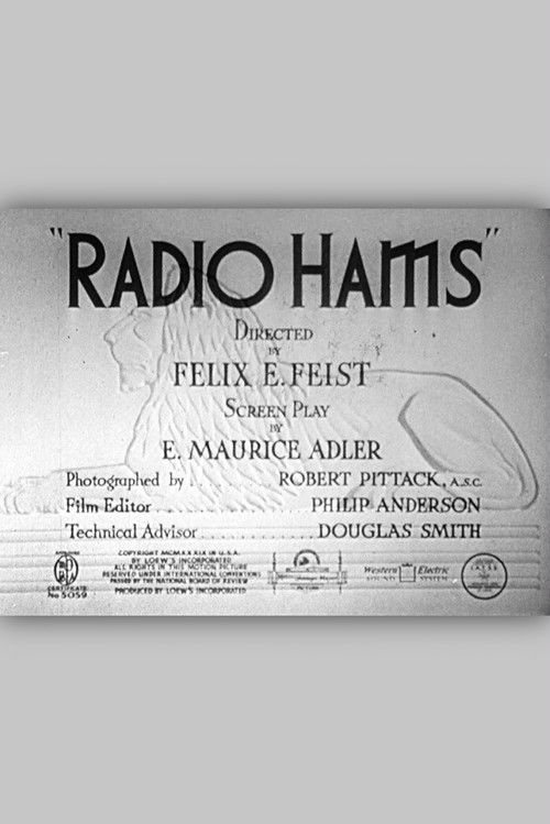 Radio Hams (1939) poster