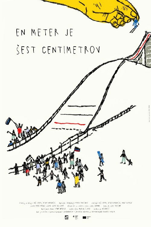 En meter je šest centimetrov (2025) poster