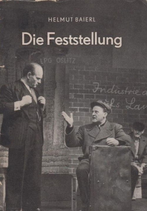Die Feststellung (1958) poster