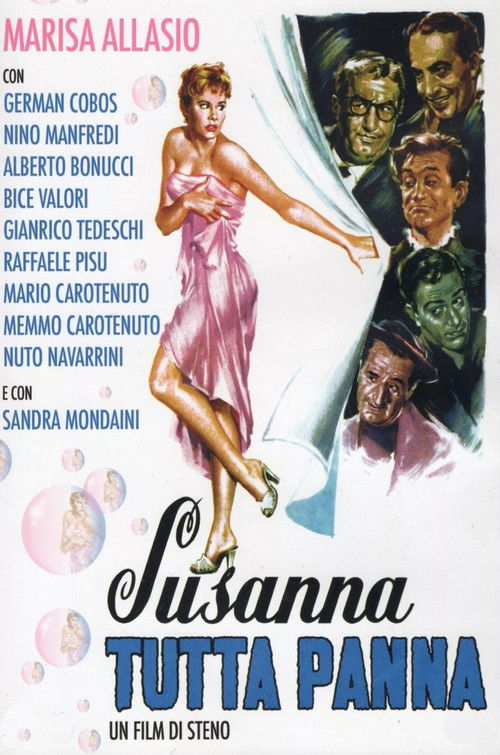 Susanna tutta panna (1957) poster