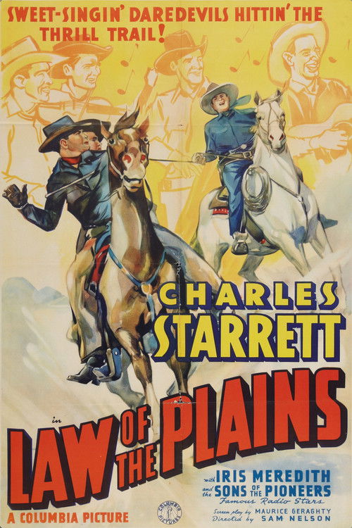 Law of the Plains (1938) poster