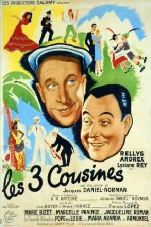 Les trois cousines (1947) poster