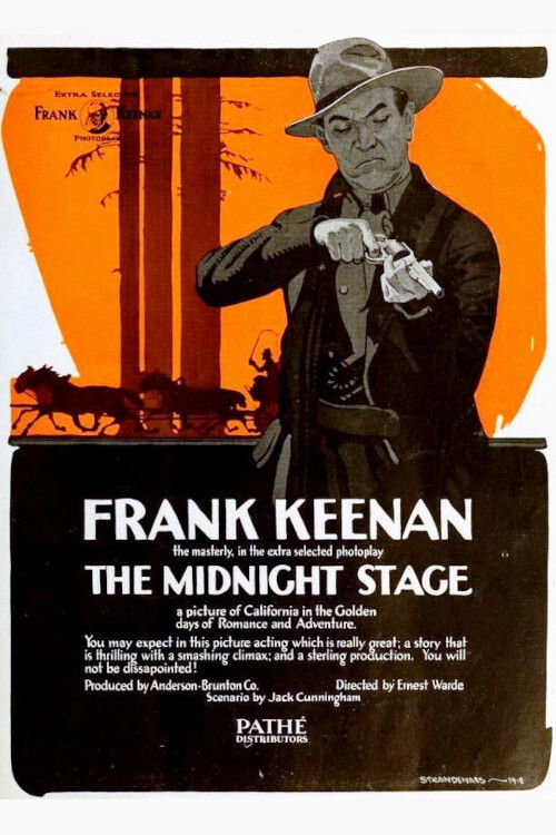 The Midnight Stage (1919) poster