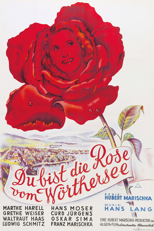 Du bist die Rose vom Wörthersee (1951) poster