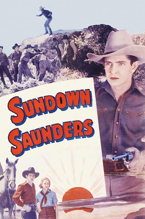 Sundown Saunders (1935) poster