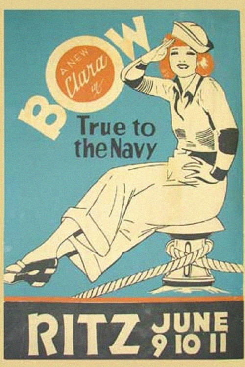True to the Navy (1930) poster
