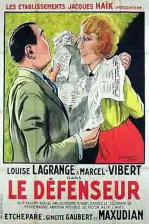 Le défenseur (1930) poster