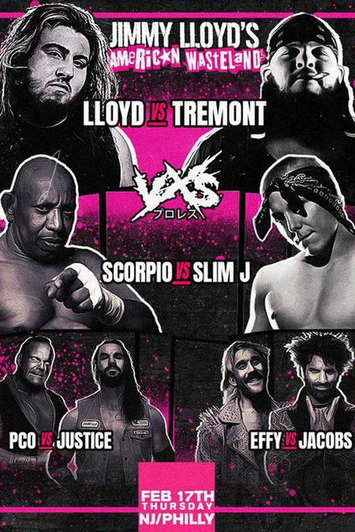 VxS Jimmy Lloyd's American Wasteland (2022) poster