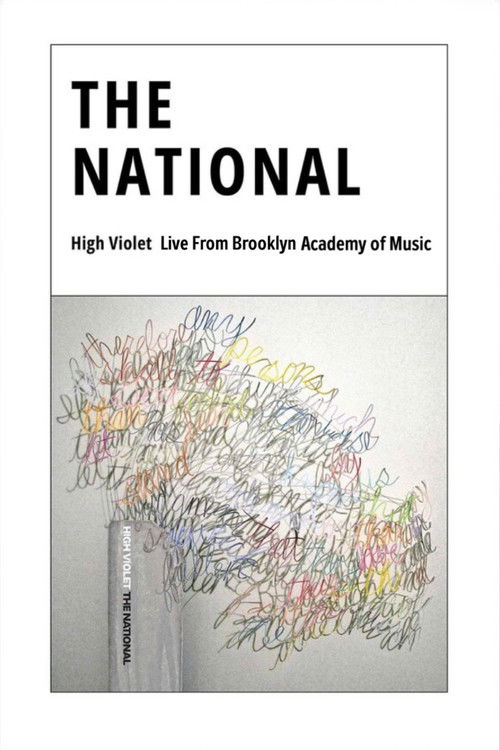 The National - 'High Violet' Live From Brooklyn Academy of Music (2010) poster