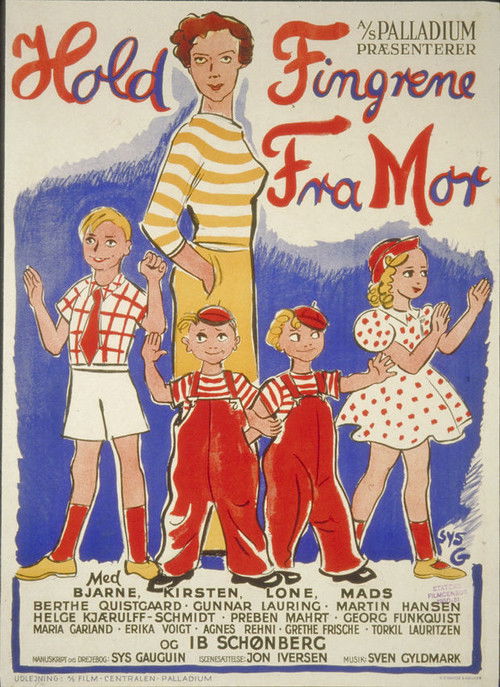 Hold fingrene fra mor (1951) poster