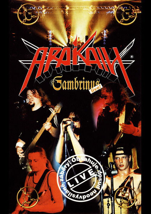Arakain – Gambrinus live! (1999) poster