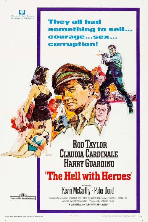 The Hell with Heroes (1968) poster