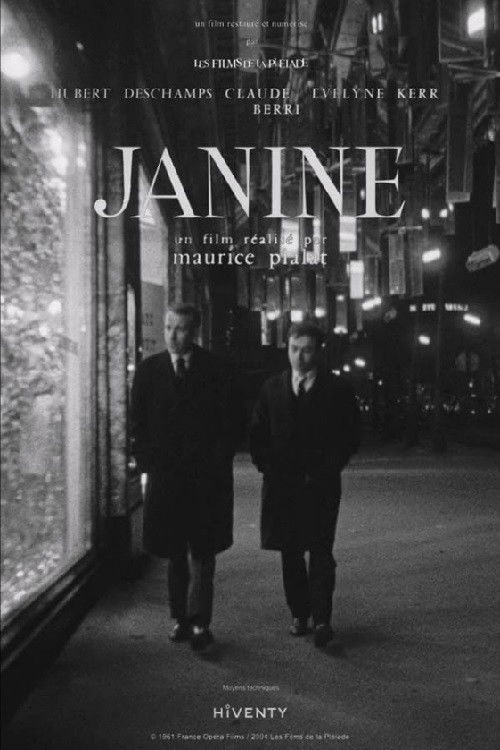 Janine (1962) poster