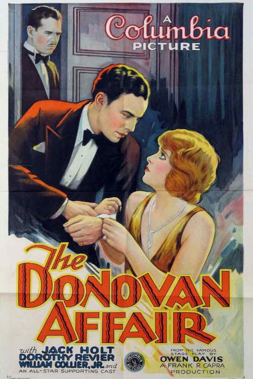 The Donovan Affair (1929) poster