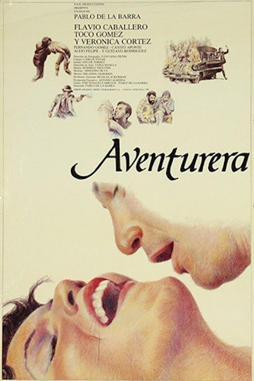 Aventurera (1988) poster