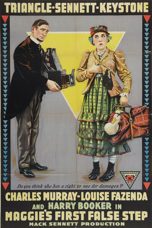 Maggie's First False Step (1917) poster