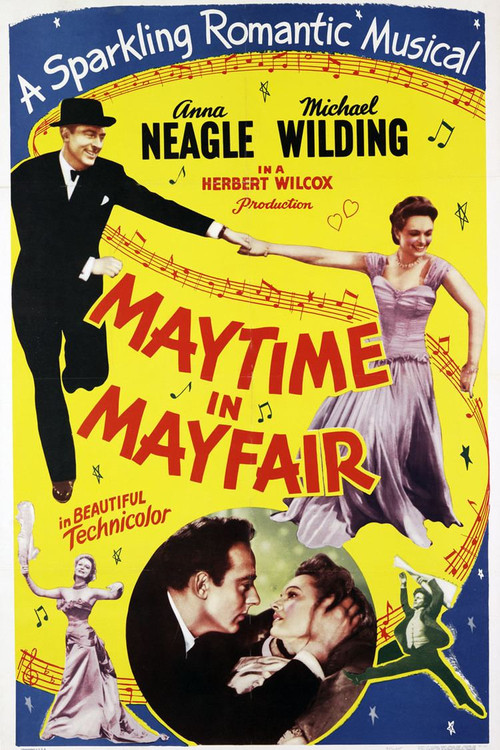 Maytime in Mayfair (1949) poster