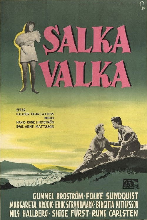 Salka Valka (1954) poster