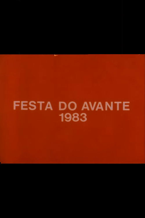 Festa do Avante! 1983 poster