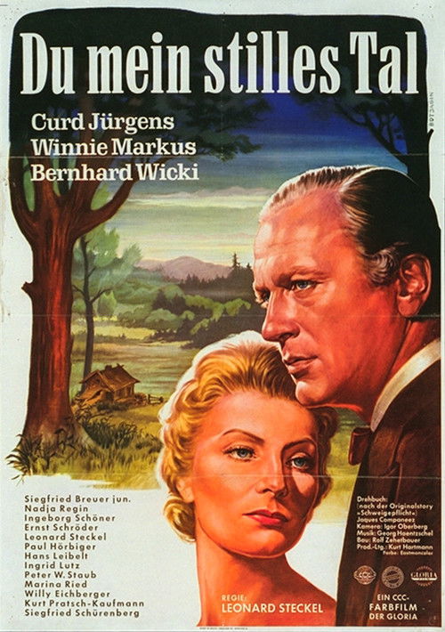 Du mein stilles Tal (1955) poster