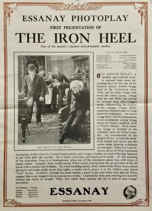 The Iron Heel (1912) poster