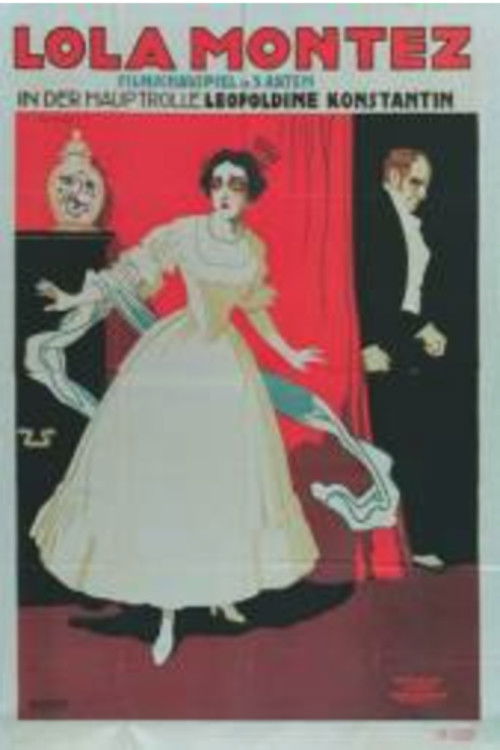 Lola Montez (1918) poster