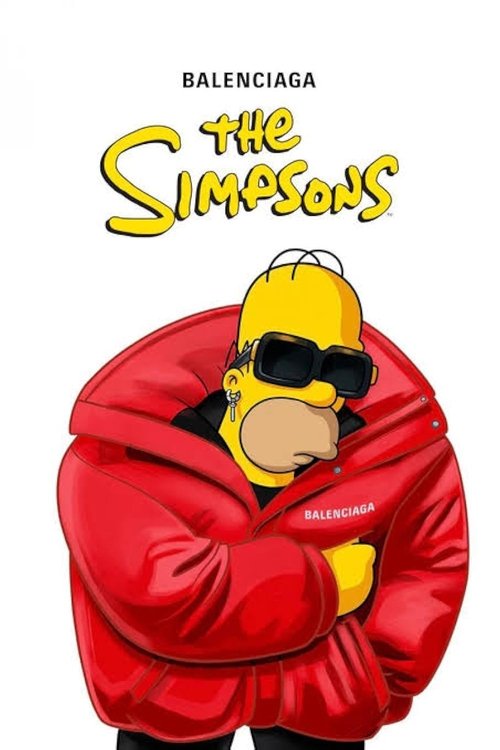 The Simpsons | Balenciaga (2021) poster