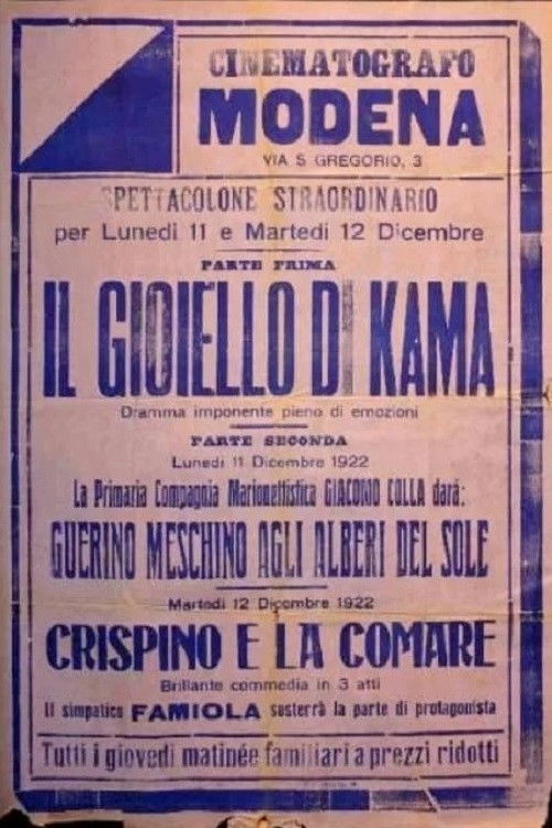 Il gioiello di Khama (1918) poster