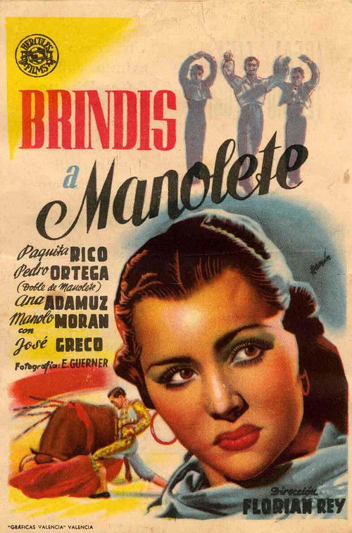 Brindis a Manolete (1948) poster