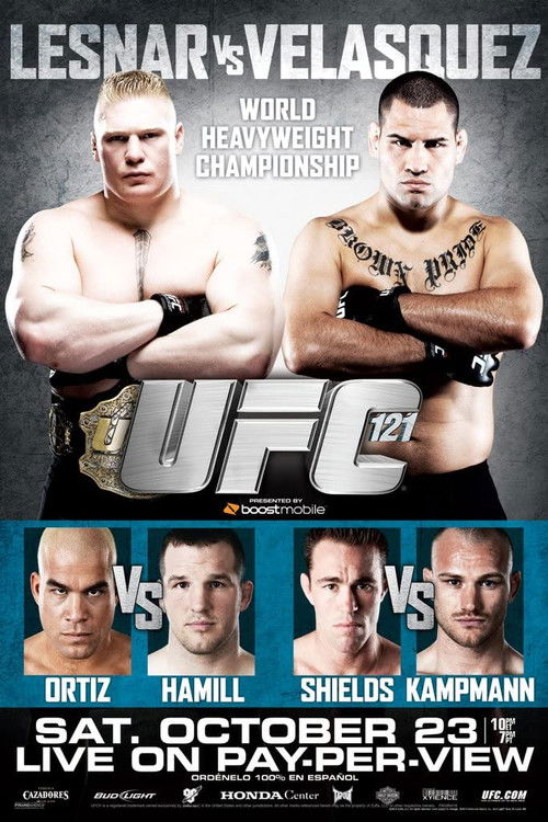 UFC 121: Lesnar vs. Velasquez (2010) poster