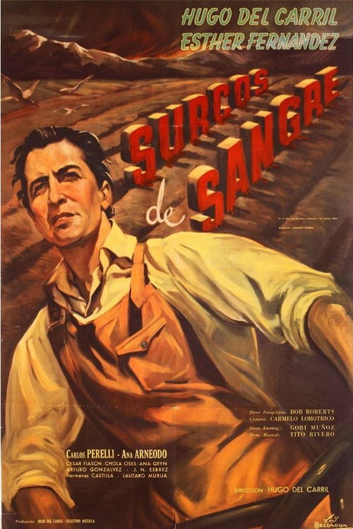 Surcos de sangre (1950) poster